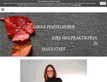 Tablet Screenshot of heilpraktiker-ingolstadt.com